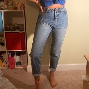 Never-worn jeans